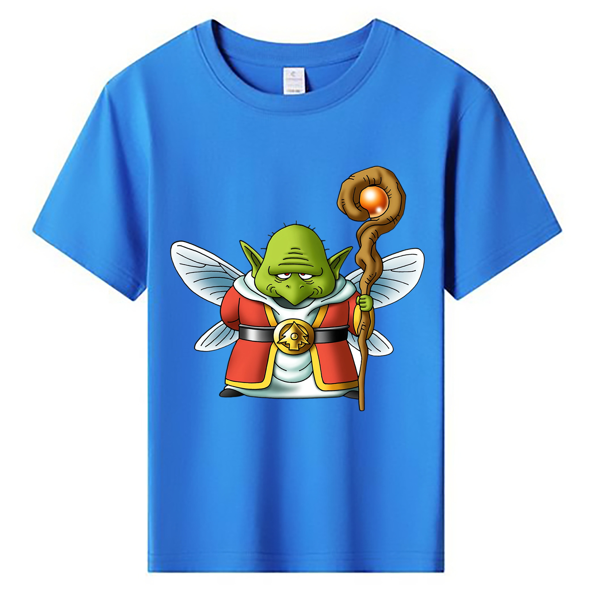 （画像用） ドラゴンクエスト Doragon Kuesuto Dragon Quest 綿100％キッズTシャツ（フロントプリント）